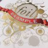 Flat gold foil