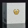 Foiled and embossed