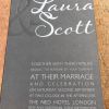 Transparent and white foil
