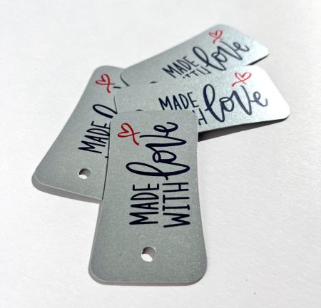 CAD cut with silver foil