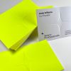 Emboss / deboss cards