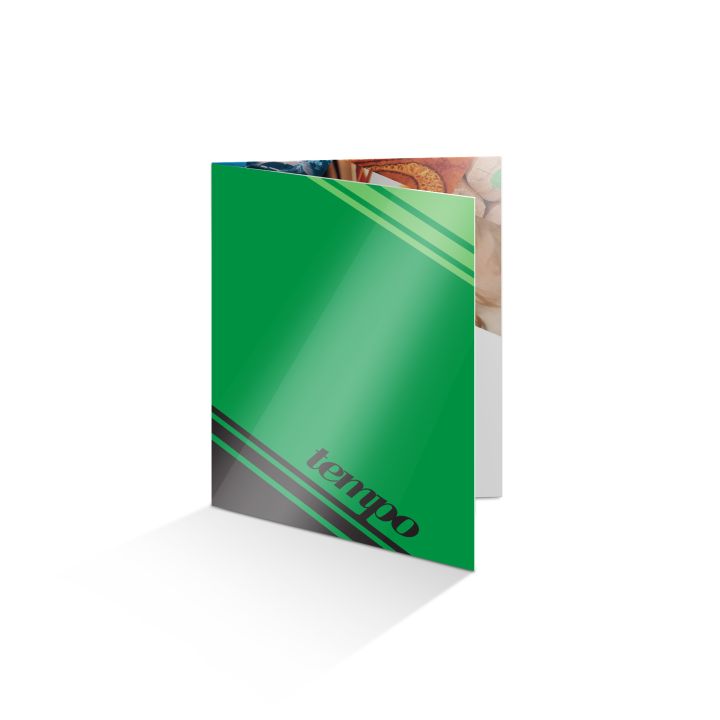 Soft Touch Laminated Folders