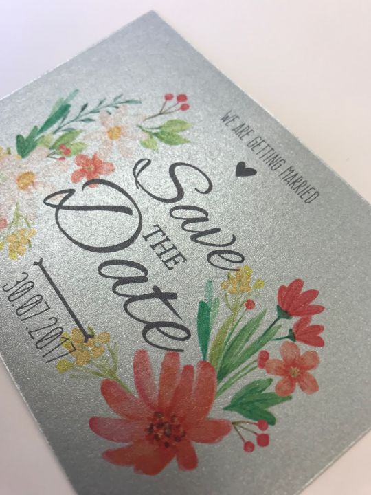 Pearlescent Business Cards (300gsm) Single Sided Print