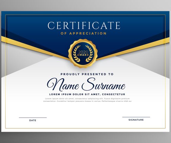 Certificates (uncoated)