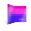 A4 Matt Laminated 2 Pocket Folder with Spot UV Varnish to one side (450gsm)
