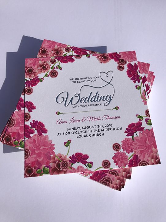 Invitations - Double Bonded