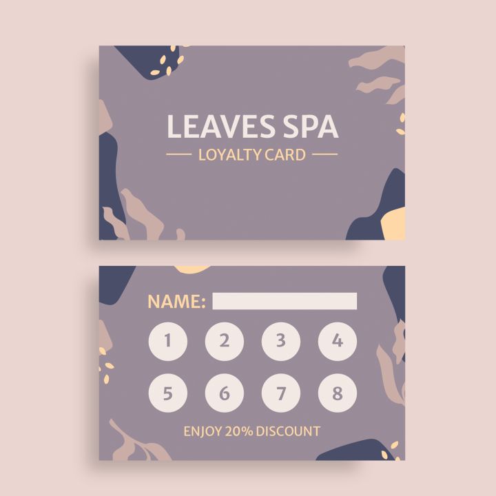 Appointment/Loyalty Cards