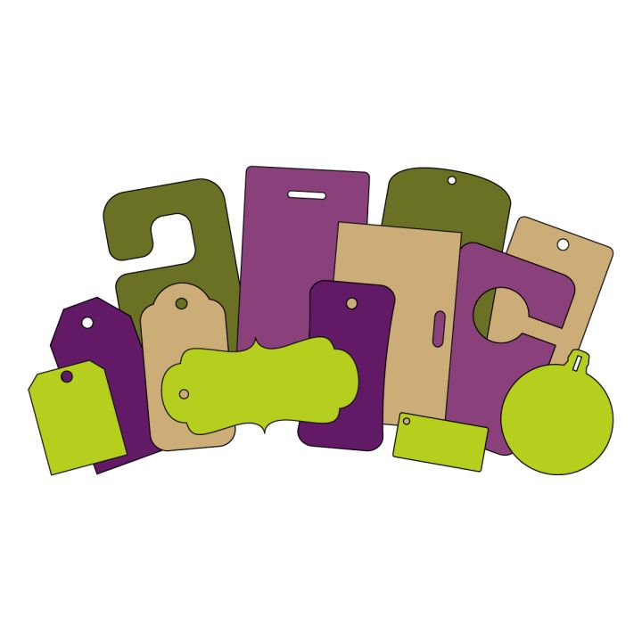 Uncoated Swing Tags (400gsm) Double Sided