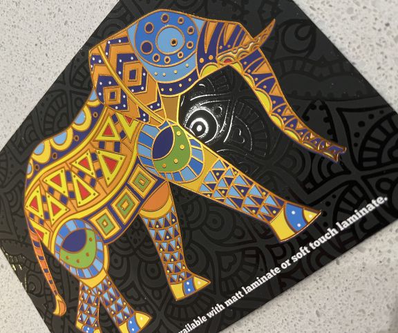 Postcards - Spot UV 450gsm - Incl. Foiling - Embossing