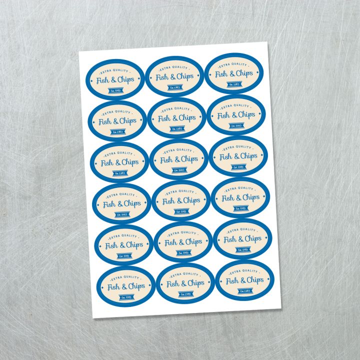 Labels & Stickers - Paper - A4 Sheets - 60x40mm