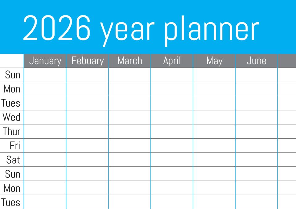 A2 Wall Planners 170gsm Silk