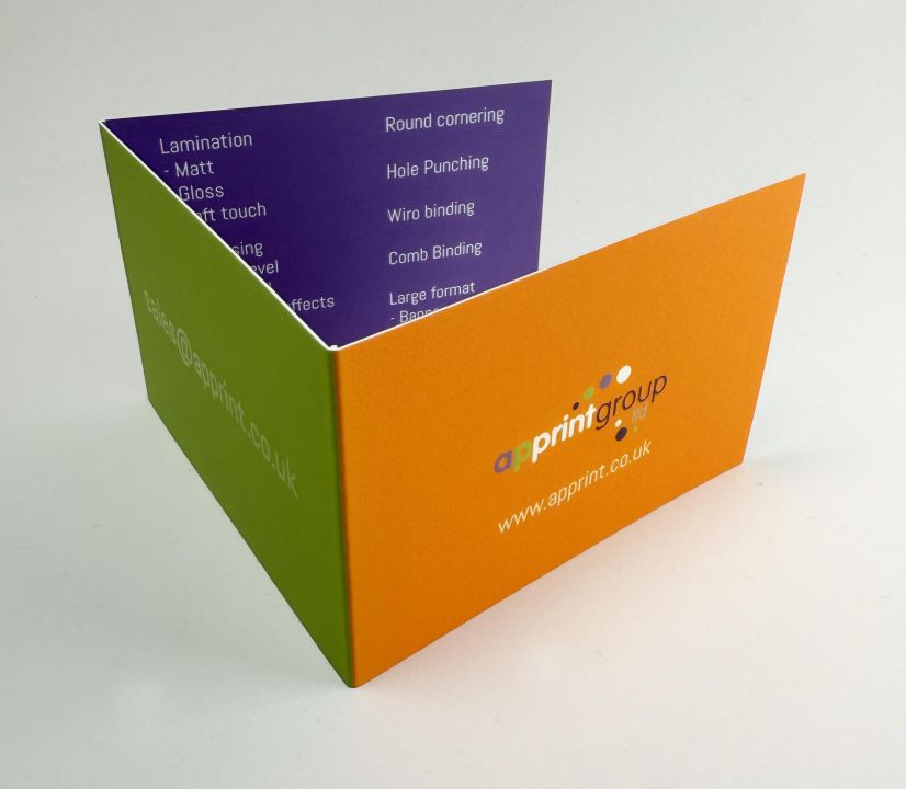 Laminated Folding Cards (450gsm)