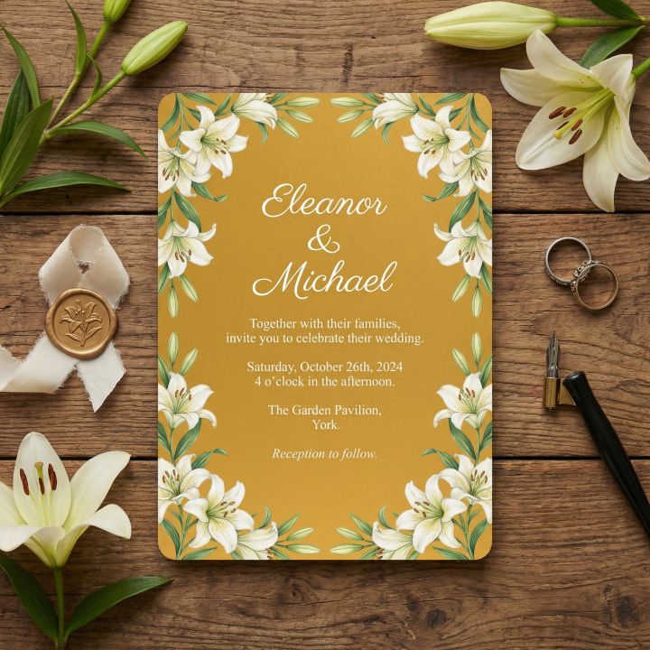 Invitations - Pearlescent