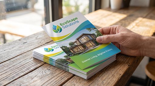 Folded Leaflets - Silk (170gsm)